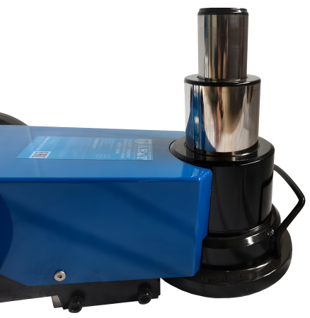 Пневмогидравлический подкатной профессиональный домкрат AE&T 40/20 т, складной HJ-40/20F