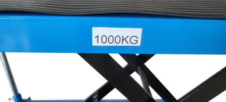 Тележка гидравлическая платформенная TLF-100 AE&T 1000 кг