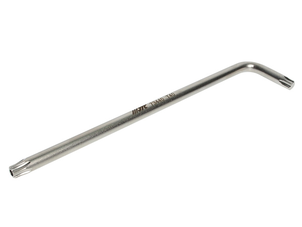 Ключ TORX Г-образный удлиненный JTC 73440 (T40H, L=180 мм)