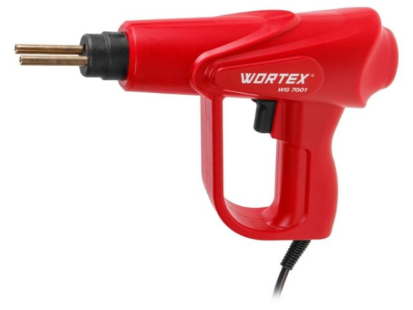 Пистолет для пайки пластика WORTEX WG 7001 в чем. 70 Вт, 300 С, 500 г