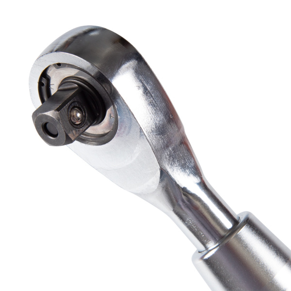 Трещотка 1/2" 550 мм 90 зубцов флажковая фиксатор телескопическая KING TONY 4773-22GS