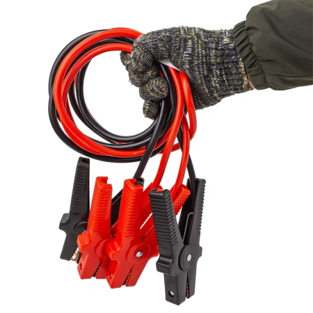 Стартовые провода 400 Aмпер,2.5м (морозостойкая изоляция), в чехле