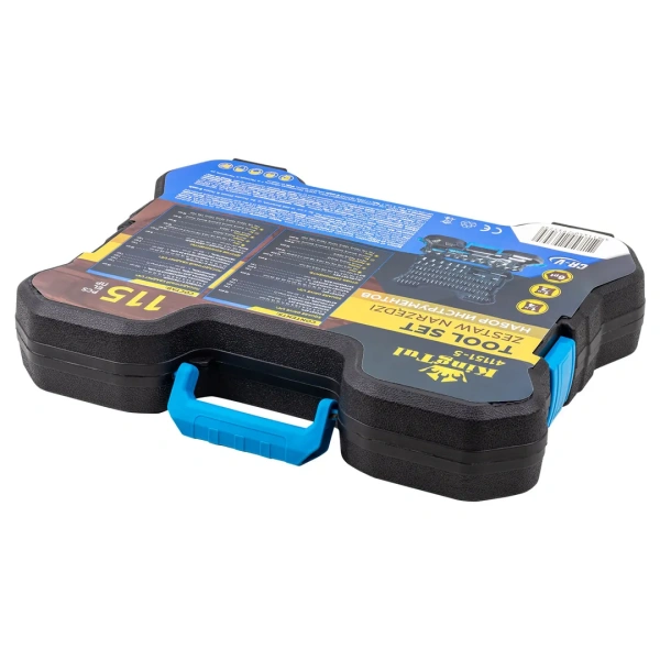 Набор инструментов 115пр. 1/4'', 1/2''(6гр.)