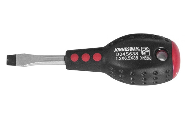 Отвертка стержневая шлицевая D04S638, FULL STAR, SL6.5х38 мм