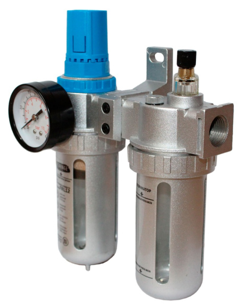 Блок подготовки воздуха с регулятором давления и маслораспылителем 1/2" GARAGE 8910640