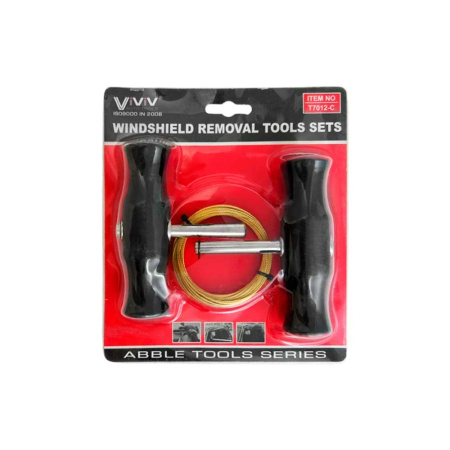 Набор приспособлений для демонтажа вклеенных автомобильных стекол Хорекс Авто HZ 25.1.209SK