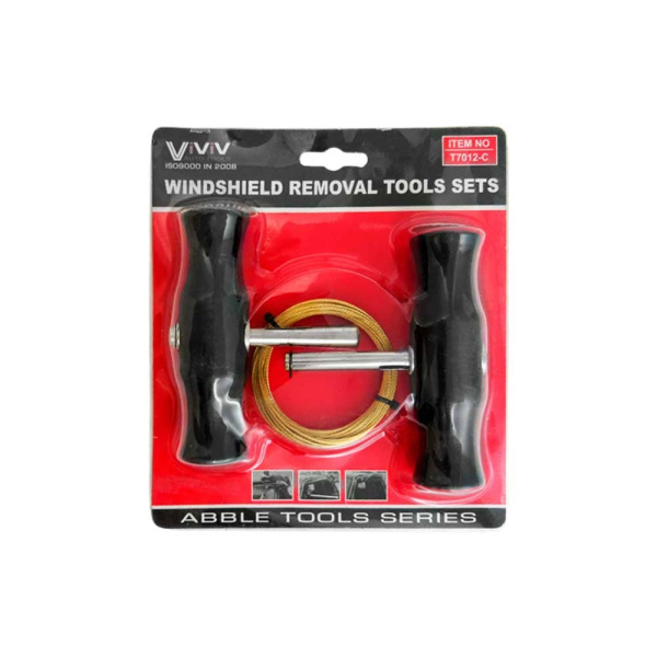 Набор приспособлений для демонтажа вклеенных автомобильных стекол Хорекс Авто HZ 25.1.209SK