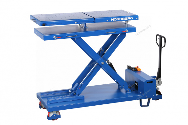 Стол подъемный электрогидравлический для АКБ электромобиля NORDBERG N3T1501 (1200 кг)