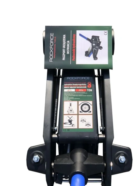 Домкрат подкатной гидравлический 3 т (h min 145мм, h max 465мм) с резиновой накладкой