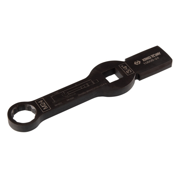 Ключ для тормозных суппортов грузовых автомобилей ударный KING TONY 10B0B-24 (M24, 3/4")