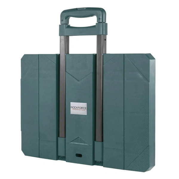 Тележка платформенная складная с телескопической ручкой+набор эластичных шнуров(в разложенном виде:56х33х101см,в сложенном:47х49х12см,г/п180кг)