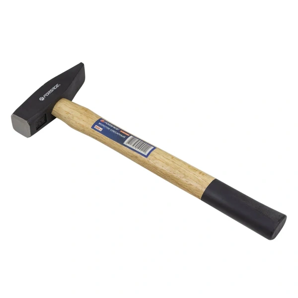 Молоток слесарный с деревянной ручкой (600г)