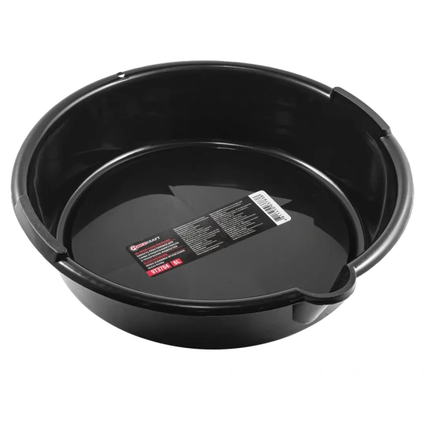 Емкость пластиковая круглая для слива отработанного масла и технических жидкостей 6л Емкость пластиковая круглая для слива отработанного масла и технических жидкостей 6л