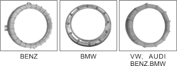 Съемник топливозаборника универсальный 2-х лапый JTC 1312A (122-199 мм)