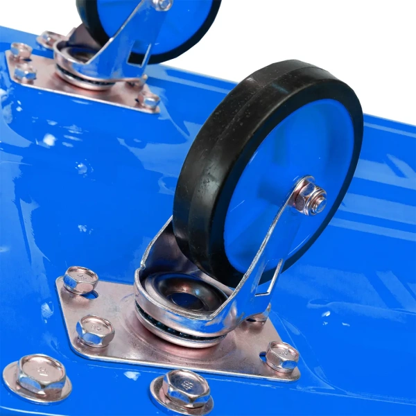 Тележка платформенная ручная складная (г/п 150кг, 735х470х830, 100мм-Ø колес)