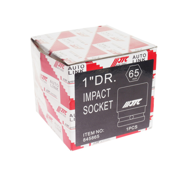 Головка торцевая ударная JTC 845865 (1", 65 мм, L=80 мм)