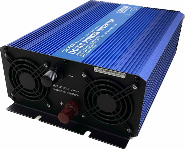 Автомобильный инвертор Geofox P 1500W-12V/RC