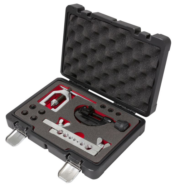 Набор для развальцовки труб, 10пр. (5,6,8,10,12,14,16мм), в кейсе ''Premium''