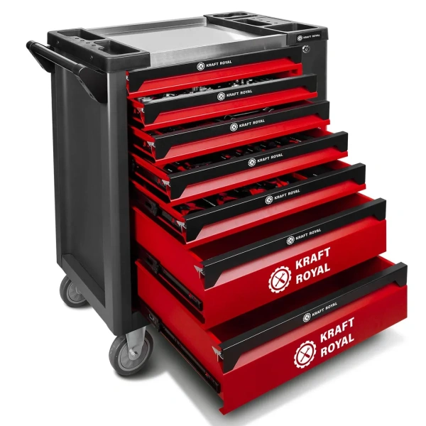 Набор ручных инструментов в стальной тележке ( 250пр. )