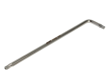 Ключ TORX Г-образный удлиненный JTC 73410 (T10H, L=90 мм)