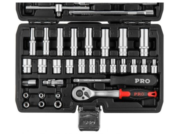 Набор головок и бит 56пр. 1/4" PRO STARTUL STUTTGART (PRO-056S)