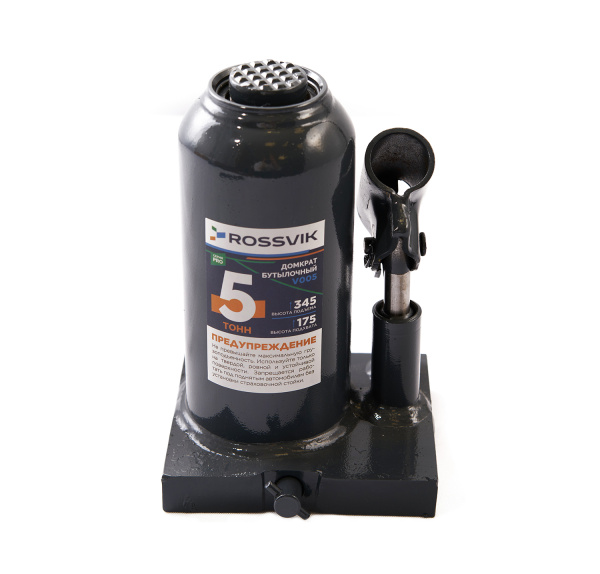 Домкрат бутылочный ROSSVIK PRO V005 (г/п 5,0 т)
