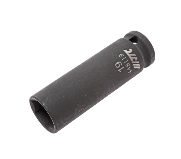 Головка торцевая ударная тонкостенная глубокая JTC 448119 (1/2", 19 мм, L=82 мм)