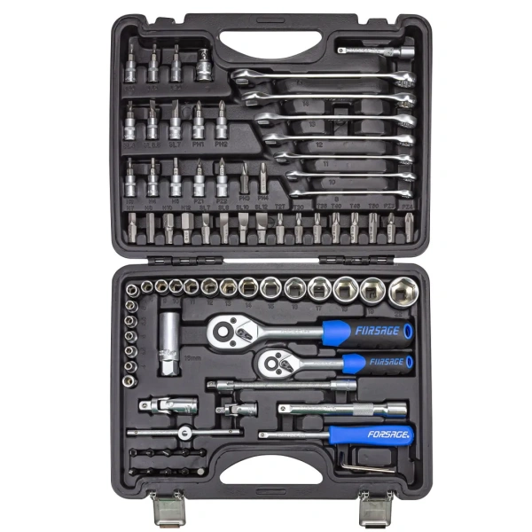 Набор инструментов 82 пр. 1/4''3/8''(6гр.)(4-22мм)