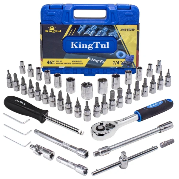 Набор инструмента 46пр. 1/4''(6-гран.)(4-14мм)