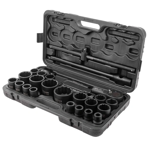 Набор инструментов ударных 26пр. 3/4''(12гр.)