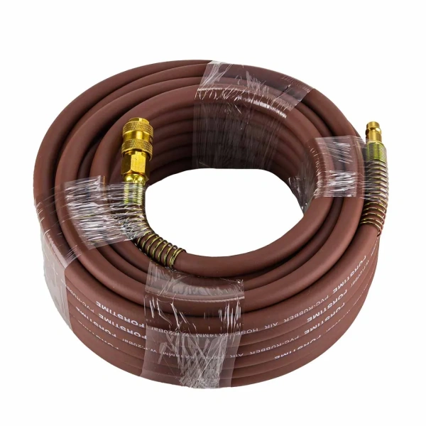 Шланг резиновый воздушный армированный с фитингами 8мм x 14мм x 15м