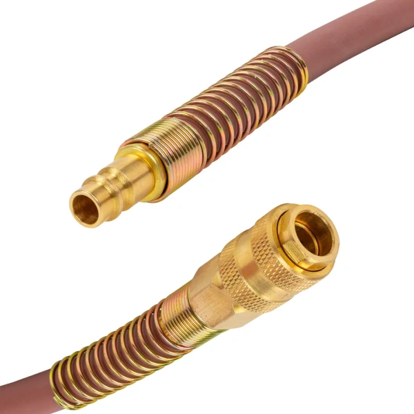 Шланг резиновый воздушный армированный с фитингами 8мм x 14мм x 15м