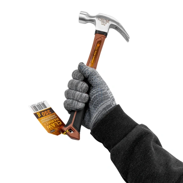 Молоток-гвоздодер 350гр.