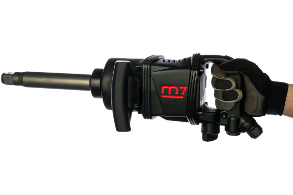 Гайковерт пневматический, ударный, удлиненный MIGHTY SEVEN PNC-8343-8 1", 2441 Нм