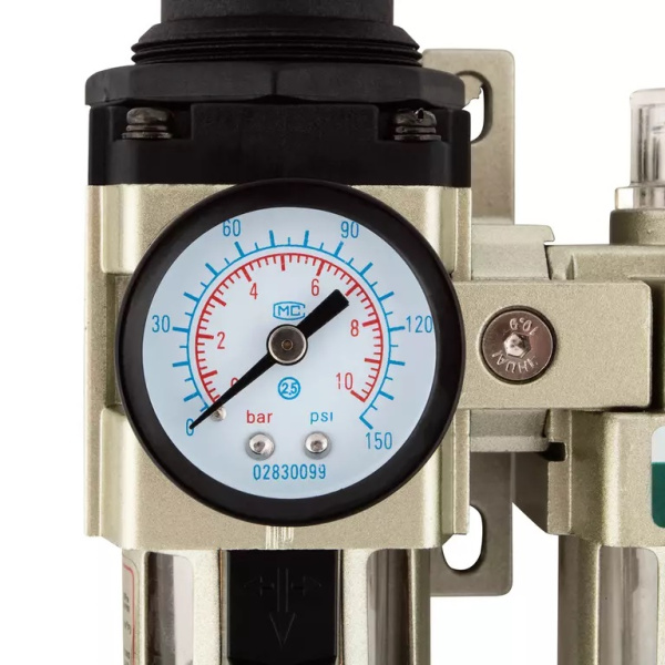 Модульная группа для подготовки воздуха с регулятором давления и манометром GARWIN PRO 807660-38-5 (3/8", 5 мкм)