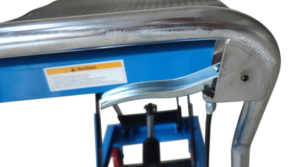 Тележка гидравлическая платформенная TLF-50 AE&T 500 кг