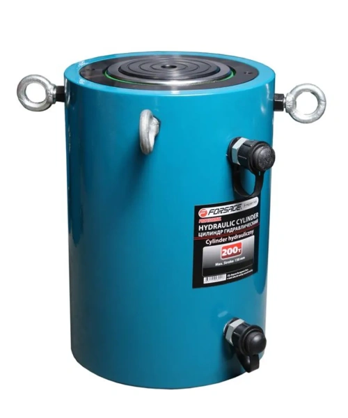 Цилиндр гидравлический двойного действия 200т(ход штока-50мм, Ø штока-135мм,общий Ø-228мм, L-217мм, 700bar)