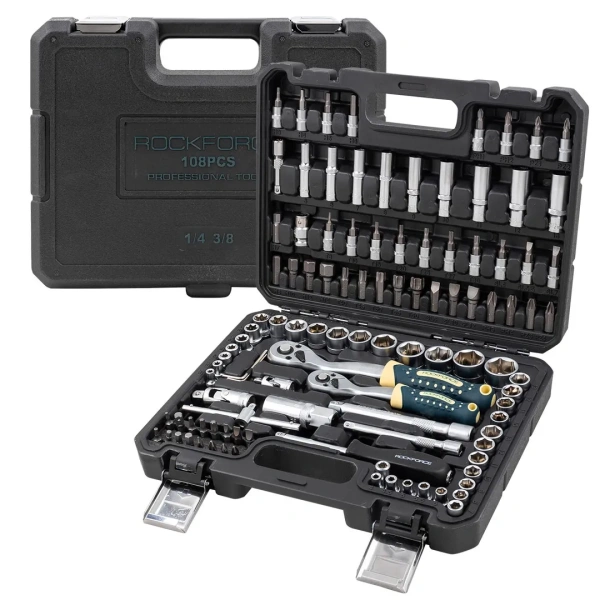 Набор инструментов 108пр. 1/4''3/8''6pt