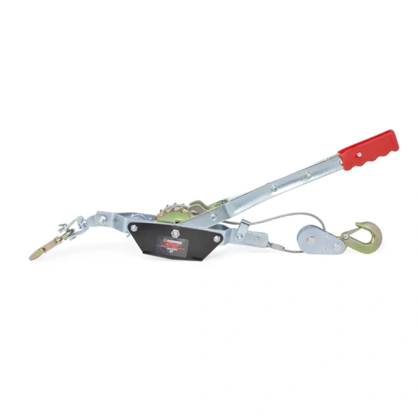 Лебедка рычажная тяговая с двойной защитой, 2т (одинарное зубч. колесо, диаметр троса-4,5мм, длина троса- 1.1/2.2м) Лебедка рычажная тяговая с двойной защитой, 2т (одинарное зубч. колесо, диаметр троса-4,5мм, длина троса- 1.1/2.2м)