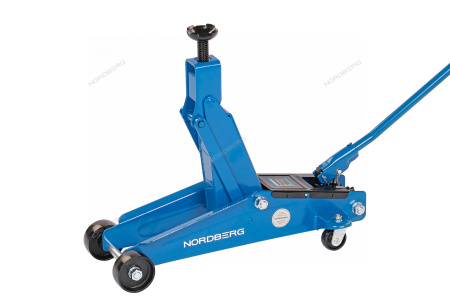 Домкрат подкатной для автолюбителя 3 т в кейсе Н=192-533 мм NORDBERG N3203EC