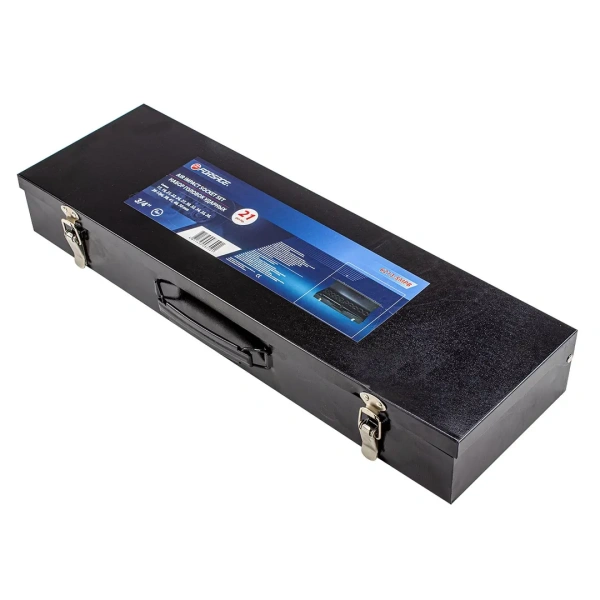 Набор инструментов ударных ''Profi''3/4'', 6гр, 21пр(17,19,21,22,24,27,30,32,34,35,36,36-12гр,38,41,46,50мм), в кейсе