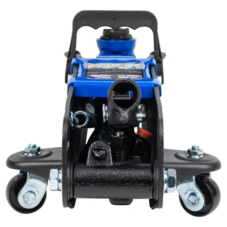 Домкрат подкатной гидравлический с резиновой накладкой 2,5т (h min 135мм, h max 387мм)