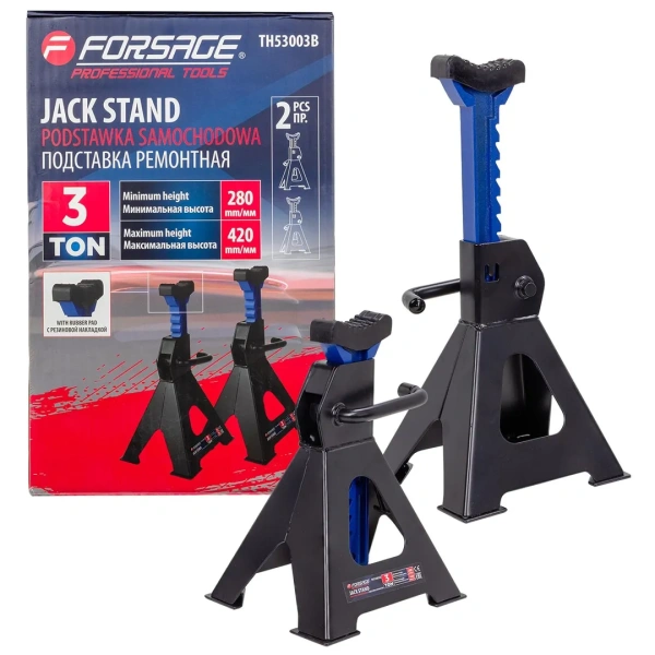 Подставка ремонтная 3т (h min 280мм, h max 410мм) (к-т 2шт)