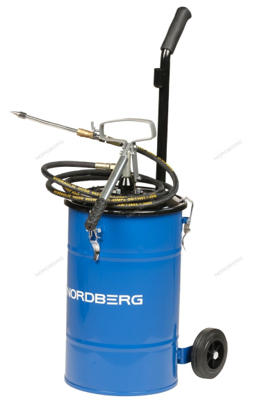 NORDBERG установка N5025 для раздачи густой смазки ручная, 25 л