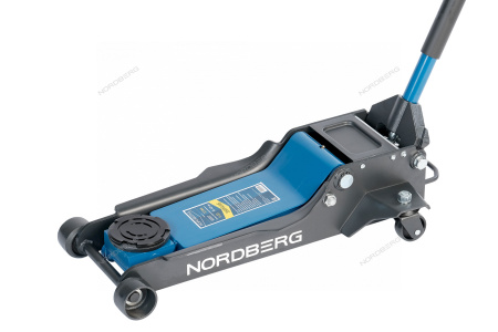 Домкрат подкатной грузоподъемность 3,5 тонн, подхват 95 мм, высота подъема 540 мм NORDBERG N32037