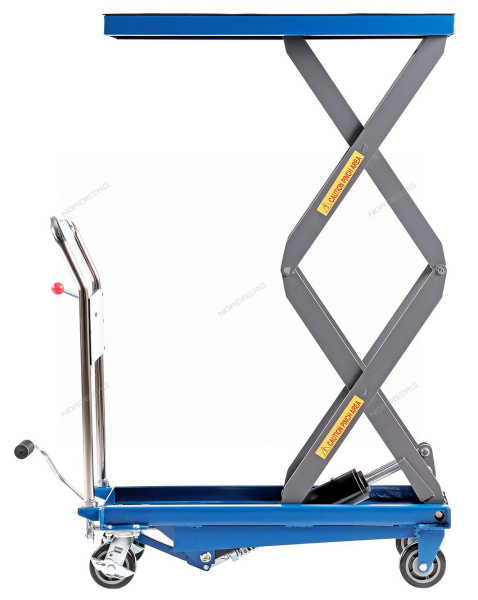 Стол подъемный гидравлический 500 кг двойные ножницы NORDBERG N3T500