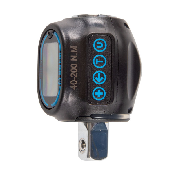 KING TONY Динамометрический адаптер серии "DIGITAL", 1/2", 40-200 Нм, 4 предмета, кейс