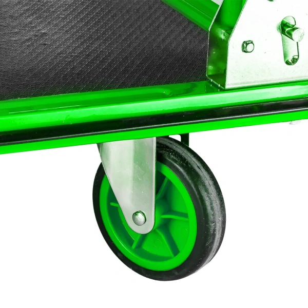 Тележка платформенная ручная складная (г/п 300кг, 910х610х870, 125мм-Ø колес)