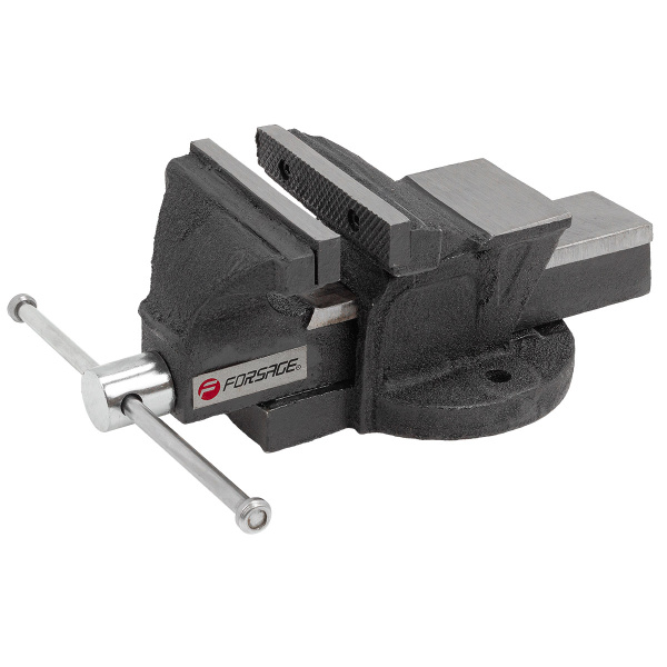 Тиски стальные с наковальней 4''-100мм