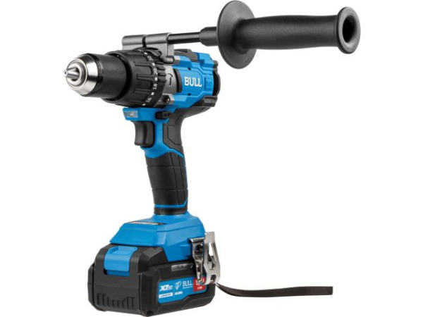 Аккум. дрель-шуруповерт BULL SR 1805 в чем. XLTpro, 2х4 А*ч, БЕСЩЕТ., 18 В, 120 Н*м, БЗП(мет.) 13 мм
